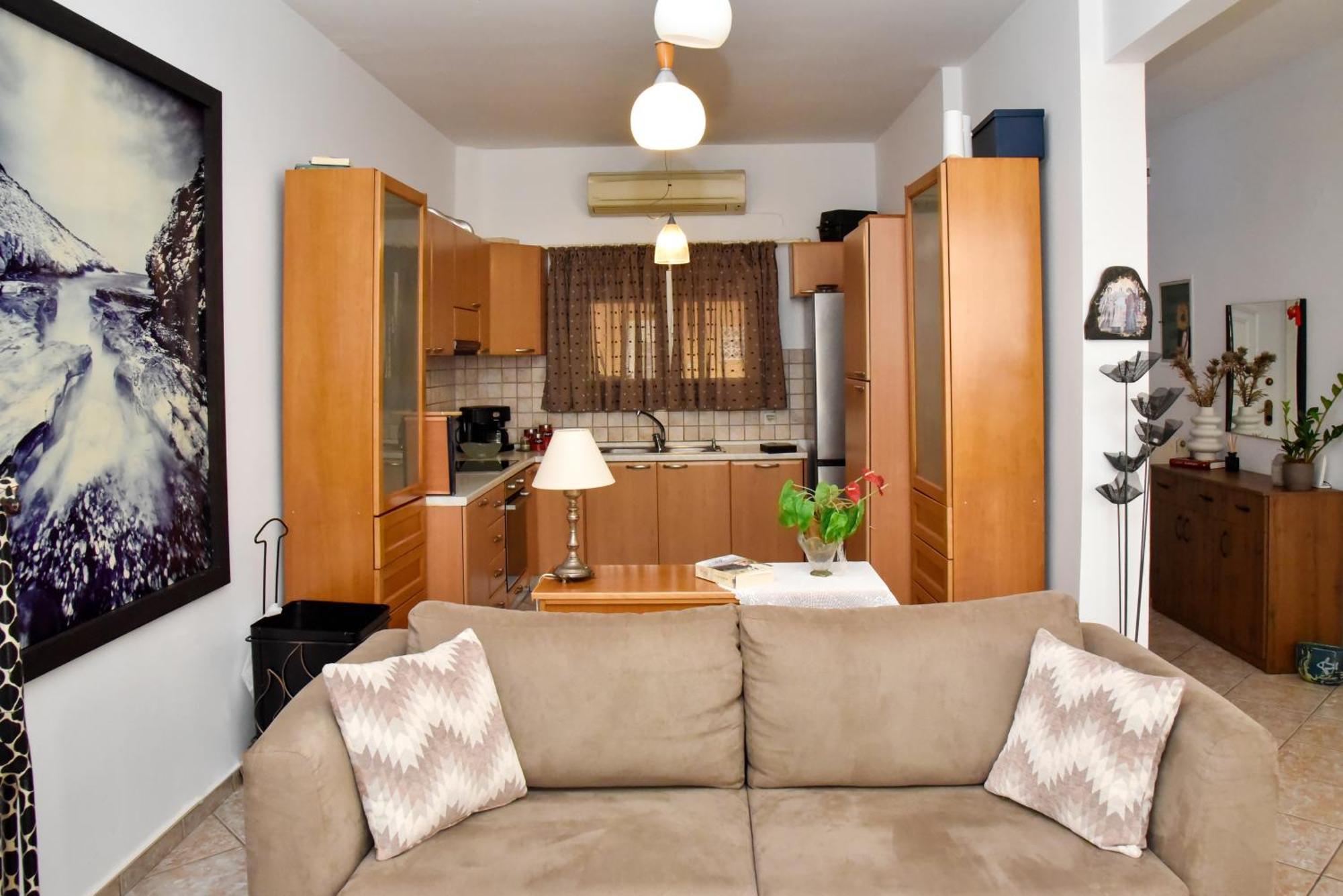 Beach Apartment PalaiónTsiflíkion Buitenkant foto