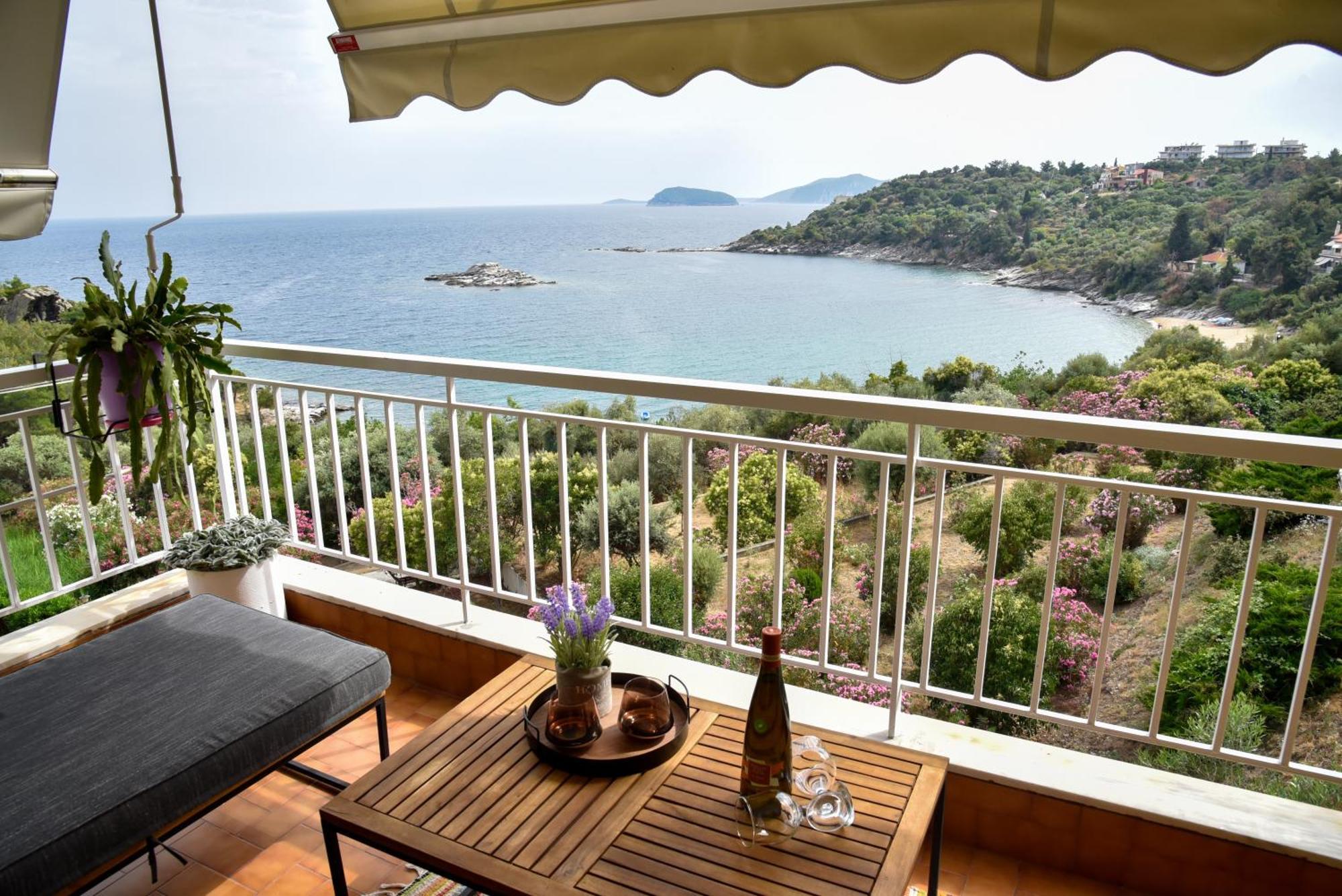 Beach Apartment PalaiónTsiflíkion Buitenkant foto